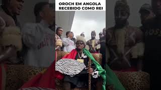 Olha como oroch foi recebido em Angola Rei de Wakanda [upl. by Atinihc]