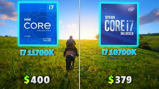 i7 11700K VS i7 10700K  Test in 7 Games  At 1080P 1440P amp 4K [upl. by Hbaruas]