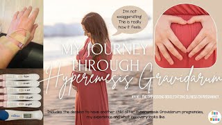 Hyperemesis Gravidarum Pregnancy  My Journey Through HG  Recovery [upl. by Arahsal]