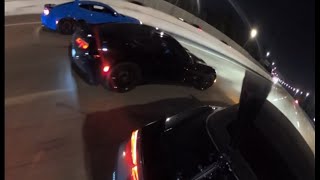 Camaros Vs stingray vette vs 392 Scatpack racing in Mexico with key7k camaro stingray mopar [upl. by Azarria]