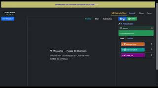 Create Forms without Coding No Code using Teramine Forms [upl. by Ynagoham564]