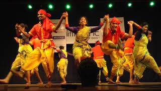 Marathi Folk Dance  Amba Bajala Go  Fun Indian Dance  Nrityangana Rupali Desai [upl. by Fulton571]