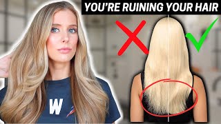 10 Things I’d NEVER Do To My Hair Again… How To Grow Healthy Hair [upl. by Earaj]