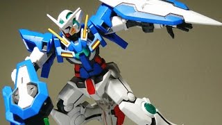 HG ExiaExia Repair II  Part 2 REVIEW  Gundam 00 plastic model kit [upl. by Gatian]