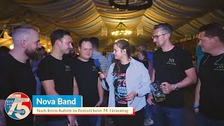 Interview mit der NovaBand  Heimattag der Siebenbürger Sachsen 2024  Dinkelsbühl [upl. by Gass]