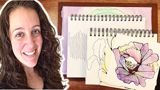 5 Simple Art Activities to Destress  Relax with Art Shorts [upl. by Prochora]