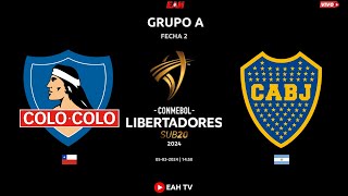 COLO COLO vs BOCA JUNIORS  COPA LIBERTADORES DE AMÉRICA SUB20 2024 [upl. by Northrup]