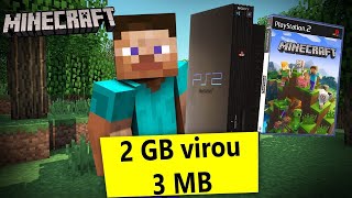 O Minecraft de PS2 com gráficos incríveis Port Impossível 2 GB virou 3 MB [upl. by Eanahc]