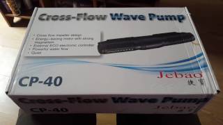 Unbox of jebao  jecod cp40 crossflow [upl. by Koo]