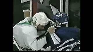 Shane Churla vs Wendel Clark [upl. by Naletak]