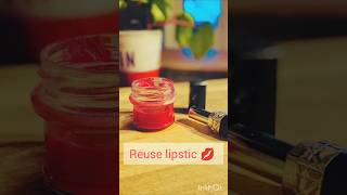 Reuse lipstick 💋Use of wasted old lipstickTipsampTricks HellosampHiis shorts [upl. by Chipman]