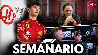 NEWEY VINCULADO A FERRARI MASSA DEMANDA A LA F1 BEARMAN Y QUIDDIYA  SEMANARIO 1 [upl. by Ayanaj422]