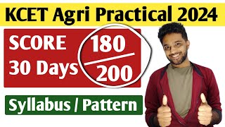 All About KCET Agri Practical Exam 2024 Preparation  Syllabus  Question Paper Pattern [upl. by Htebasil607]