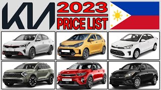 Kia Price List In The Philippines 2023 [upl. by Renell]