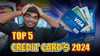 Top 5 Cashback Credit Cards to consider in 2024  Maximize Your Savings  Financial Tips  Tamil [upl. by Lewak]