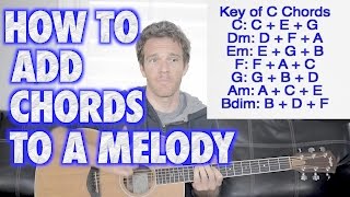 How to Add Chords to a Melody [upl. by Kciredohr]