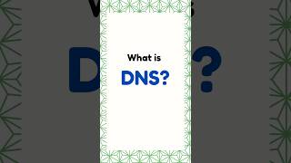 DNS [upl. by Leumhs]