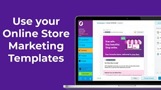 Use your Online Store Marketing Templates [upl. by Adiam]