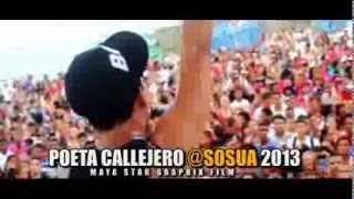 POETA CALLEJERO EN VIVO SOSUA 2013 [upl. by Ralyat]