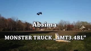 Absima MONSTER TRUCK AMT34BL in Action [upl. by Kristyn842]