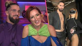 WWEs Becky Lynch and Seth Rollins Spill on Overcoming Jealousy and WrestleMania 39 Exclusive [upl. by Oniratac]