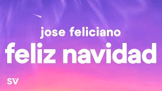 José Feliciano  Feliz Navidad Lyrics [upl. by Kcire464]