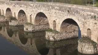 The Roman Bridge at Mérida [upl. by Nylle]