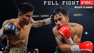 Magsayo vs Ramirez FULL FIGHT June 15 2024  PBC on Prime Video [upl. by Enelram]