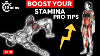 How To Double Your Stamina In 1 Week  EASY WAYS TO IMPROVE STAMINA [upl. by Barr]