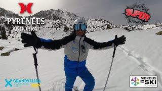 💥 Découvrez GRANVALIRA  domaine de ski de 250 km de piste dans lAndorre dans les Pyrénées [upl. by Annyl]