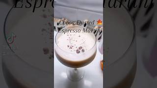 Chocolate Espresso Martini Recipe 🍸 shaken not stirred [upl. by Anelhtac]