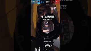 Easiest Spawn peek double kill in chalet r6 rainbowsixsiege r6siege rainbowsix viralshorts [upl. by Einahteb379]