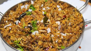 வாழைப்பூ பொரியல்  Vazhaipoo Poriyal  How To Make Banana Flower Poriyal  Valaipoo Poriyal in Tamil [upl. by Nueormahc]