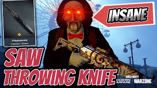 The Phlebotomist Throwing Knife Experience  Modern Warfare SAW Throwing Knife Blueprint [upl. by Aneema613]