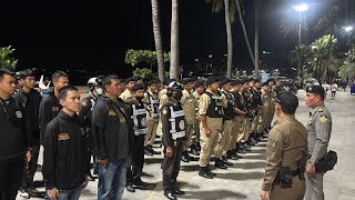 Pattaya Police step up inspections nightly on local beaches following alarming incident [upl. by Weathers]