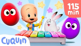 Learn the colors with Cuquin and the magical bugs and more educational videos for kids [upl. by Ripp398]