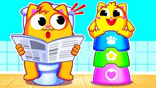 Potty Training Song  Funny Songs For Baby amp Nursery Rhymes by Toddler Zoo [upl. by Wycoff]