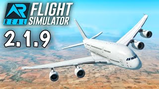 THE A380 REWORK IS HERE 🔥🔥 RFS Real Flight Simulator Update 219 [upl. by Boj]