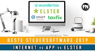 Beste Steuersoftware 2019 Internet vs App vs Elster  Steuersoftware Vergleich 2019 Steuerprogramm [upl. by Kcir434]