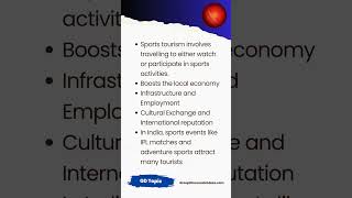 Sports Tourism  Group Discussion Topics With Answers  GD Ideas [upl. by Hallutama]