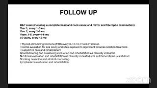 Teaching Rounds Early Glottic Cancer [upl. by Fishbein787]