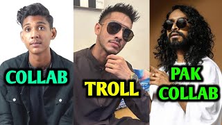 Emiway PAK Collab  Talha Anjum Troll News Channels  Taimoor Baig Collab [upl. by Anirual520]