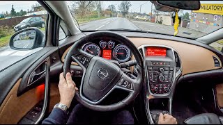 2011 Opel Astra Sports Tourer 14 140HP  POV Test Drive 960 Joe Black [upl. by Homerus]