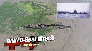 WW1 submarine wreck UB122  River Medway [upl. by Sudhir]