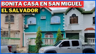 BONITA CASA EN VENTA CERCA DE METROCENTRO SAN MIGUEL EL SALVADOR [upl. by Nnylarat940]