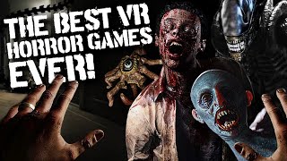 THE BEST VR HORROR GAMES of ALL TIME  Quest PCVR amp PSVR2 [upl. by Ggerk]