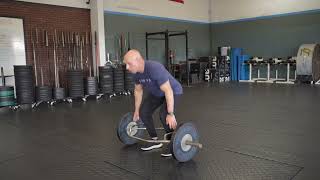 Concentric Only Trap Bar Deadlifts [upl. by Fillbert]