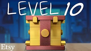 Etsys TOUGHEST Puzzle Box INSANE 35 Steps [upl. by Lemaceon]