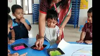 Diwali Activity at Montessori Prime School Kodada [upl. by Denn]