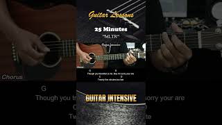 25 Minutes  Michael Learns to Rock  EASY Guitar Tutorial Chords  Guitar Lessons guitarhowto [upl. by Hansel]